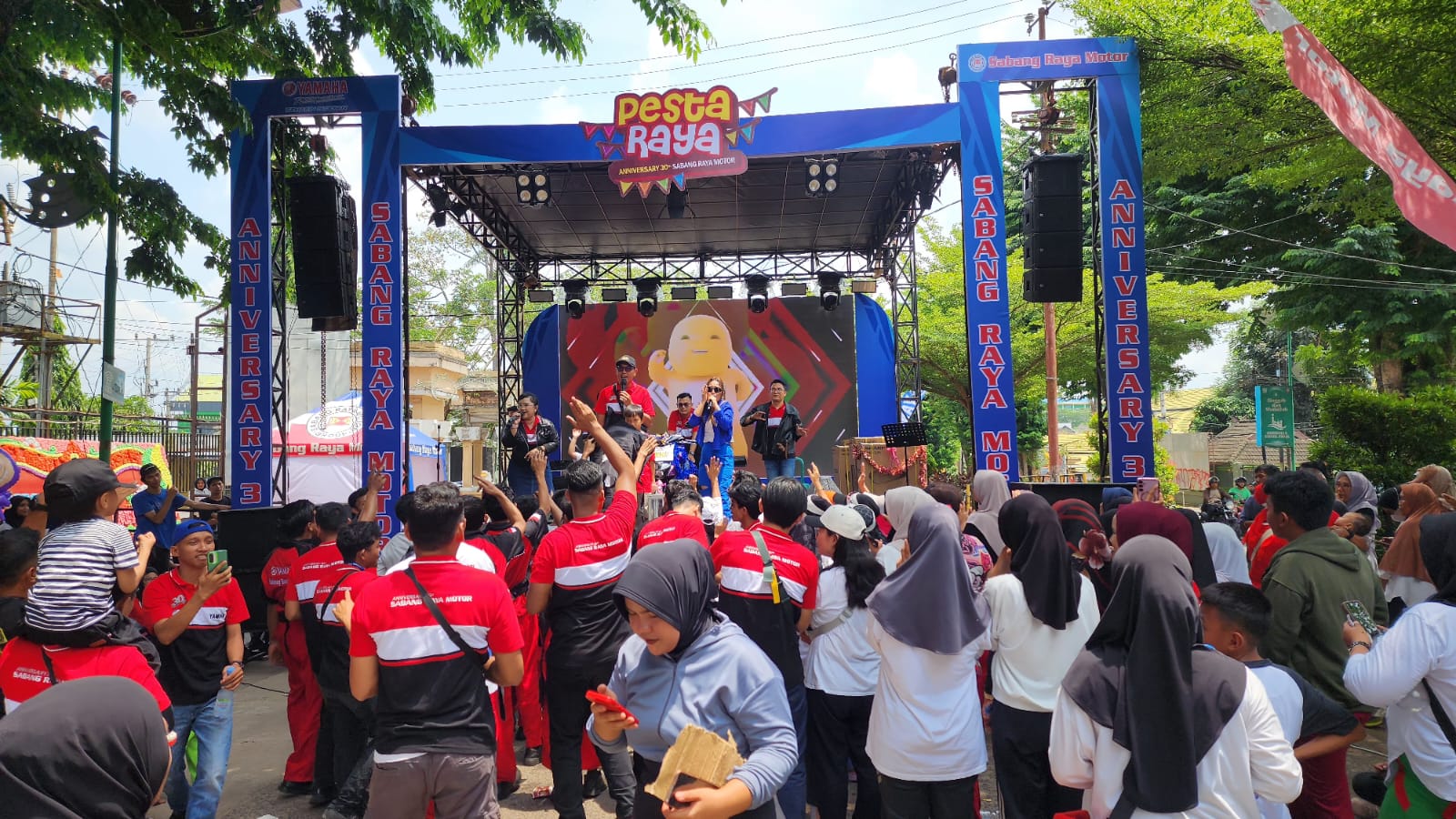 Yamaha Sabang Raya Jambi Sukses Rayakan Anniversary ke-30 Tahun